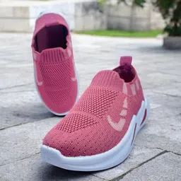FABBMATE Unisex Kids Woven Design Slip-On Sneakers-picture-12