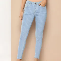 Chemistry Women Striped Skinny Fit Jeans-picture-36