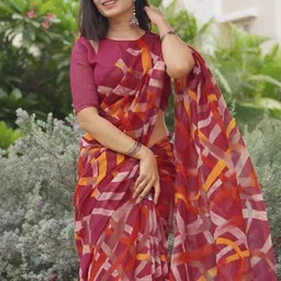 KALINI Zari Saree image 3