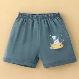 OHMS Single Jersey Knit Knee Length Shorts with Tropical Theme Print Pack of 5 - Multicolour image 4