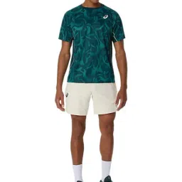 Asics Men's Saxon Green Game Ss T-Shirt image 5