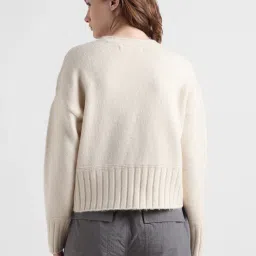 Only Cream Relaxed Fit Pullover image 3