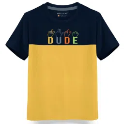 HELLCAT Kids Multicolor Printed T-Shirt (Pack Of 5) image 3