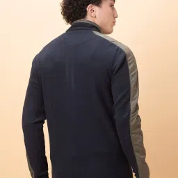 Being Human Navy Regular Fit Jacket image 2