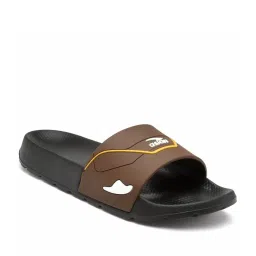Asian Men's Brown Slides image 2