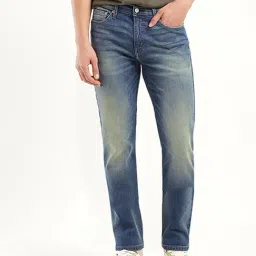 Levi's 511 Blue Cotton Slim Fit Jeans-picture-35