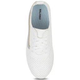 Walkway Women's White Sneakers image 3
