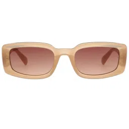 SCOTT Brown Rectangular UV Protection Unisex Sunglasses image 2