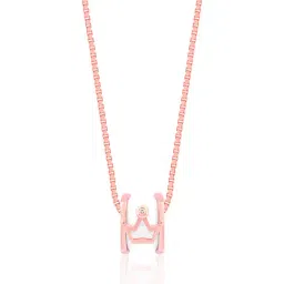 Touch925 Silver Crown Necklace With Tiny Sparkling Stones for Women-picture-31