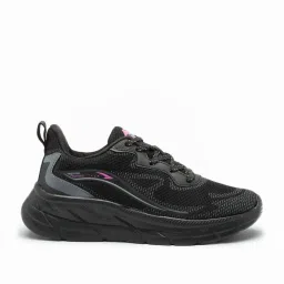 Asian Women's Black Running Shoes image 2
