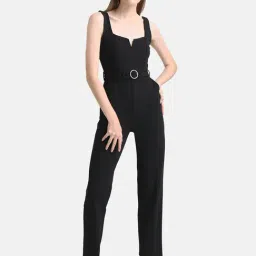 Kazo Black Sleeveless Jumpsuit-picture-21
