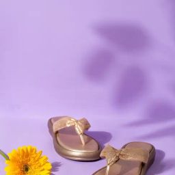 Inc.5 Women's Gold T-Strap Sandals-picture-15