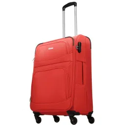 Aristocrat Trigon Red Solid Trolley Bag Pack of 3 - 56 cms,68 cms & 80 cms image 3