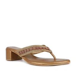 Inc.5 Women's Gold Casual Sandal image 2