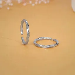 GIVA 925 Sterling Silver Toe-Rings for Women image 2