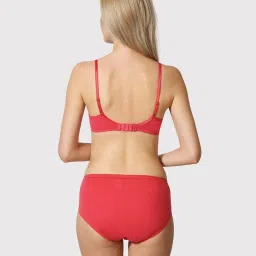 Van Heusen Anti Bacterial No Marks Waistband Hipster Panty - Pack of 3 - Dark Assorted Solid image 3