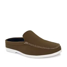 San Frissco Men's Olive Mule Shoes image 3