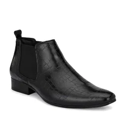 San Frissco Men's Black Casual Boots image 3