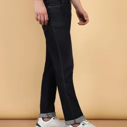 Wrangler Skanders Dark Navy Slim Fit Low Rise Jeans image 3