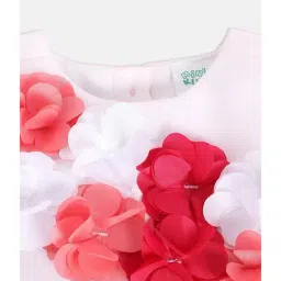 MINIKLUB Kids White Applique Dress image 4