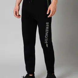 Cantabil Black Regular Fit Joggers image 3