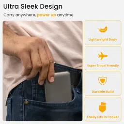 Ambrane 10000 mAh Power Bank, 22.5 W, Power Delivery 3.0, Quick Charge (Green, Lithium Polymer) image 3