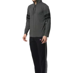 Vimal Jonney Multi Cotton Regular Fit Striped Nightwear Set image 3