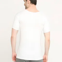 VIP White Snug Fit Vest - Pack of 4 image 2