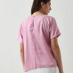 RAREISM Pink Blended Solid Top image 2