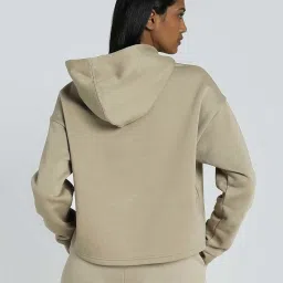 Puma Grey Logo Print Hoodie image 2