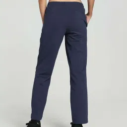 Puma Club Navy Cotton Logo Print Track Pants image 2