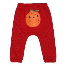 MINIKLUB Boys Red Printed Pants image 2