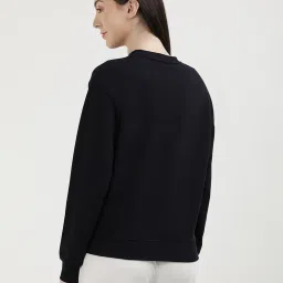 TOMMY HILFIGER Black Graphic Print Sweatshirt image 2