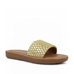 Inc.5 Women's Gold Casual Sandals image 2