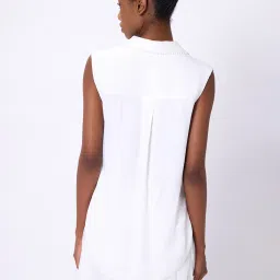 Cover Story White Regular Fit Shirt image 2