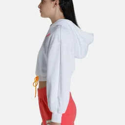 Puma White Logo Hoodie image 3