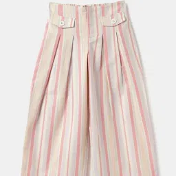 United Colors of Benetton Kids Multicolor Cotton Striped Trouser-picture-36
