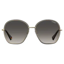 Polaroid Gold Square Sunglasses for Women-image-49