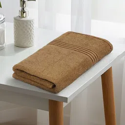 LIBERTY TOWELS Brown & Coffee Brown 1 380 GSM Bath Towel-picture-16