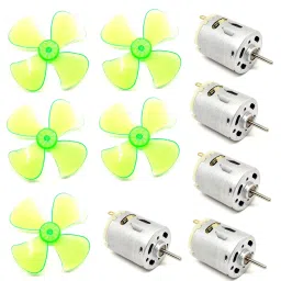 Invento ISC 1947-3C 6-12V Toy Hobby DC Motor 27x33mm with 4 Vanes 4 Inch Fan Propeller-picture-39