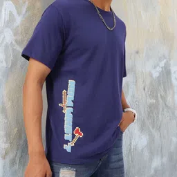 Kook N Keech Typography Print Relaxed T-Shirt image 1