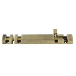 Decorio Royal Tower Bolt Rectangular 150 mm (6 inch) Antique Brass Finish, 3100732.02 image 2