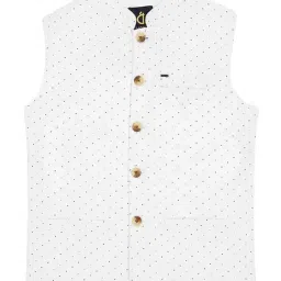 Gini & Jony Kids White Printed Jacket-picture-34