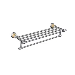 RN Stainless Steel Silver Chrome Finish Wall Mount Towel Holder for Bathroom, 8010-picture-40