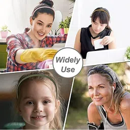 DENICRAAS Women Multicoloured Alloy Hair Jewellery image 2