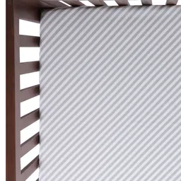 Abracadabra 100% Cotton Fitted Crib Sheet - Grey-picture-10