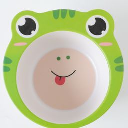 fab n funky Frog Shaped Bowl Green - 280 ml-picture-26