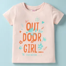 Tango Single Jersey Knit Half Sleeves T-Shirt with Text Print - Sea Green-picture-33