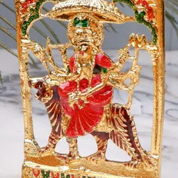 JY Gold-Toned Religious Idol Showpiece image 3