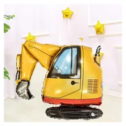 Funcart Construction Theme Foil Balloons Multicolor - Pack of 3 image 4